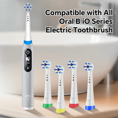 Oral-B iO Compatible Replacement Brush Heads | iO Series 2, 3, 4, 5, 6, 7, 8, 9 & 10